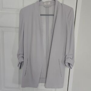 ARITZIA Babaton Power Blazer In Light Grey Color Sz 4